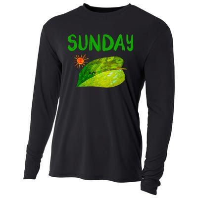 Very Hungry Caterpillar Sunday Fruits Birthday Caterpillar Cooling Performance Long Sleeve Crew