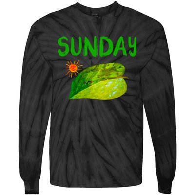 Very Hungry Caterpillar Sunday Fruits Birthday Caterpillar Tie-Dye Long Sleeve Shirt