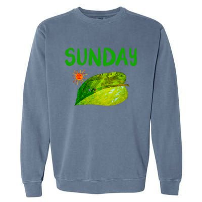 Very Hungry Caterpillar Sunday Fruits Birthday Caterpillar Garment-Dyed Sweatshirt