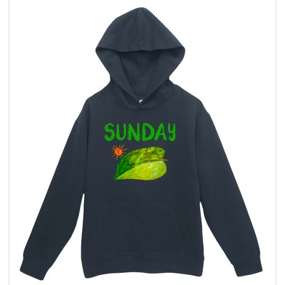 Very Hungry Caterpillar Sunday Fruits Birthday Caterpillar Urban Pullover Hoodie