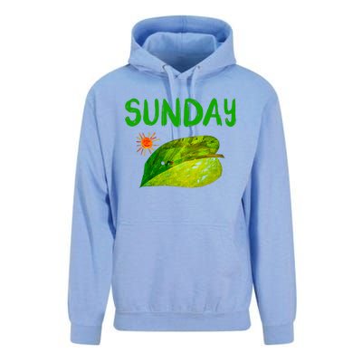 Very Hungry Caterpillar Sunday Fruits Birthday Caterpillar Unisex Surf Hoodie