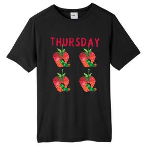 Very Hungry Caterpillar Thursday Fruits Birthday Caterpillar Tall Fusion ChromaSoft Performance T-Shirt