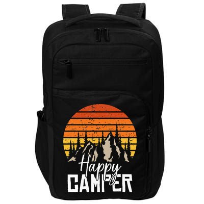 Vintage Happy Camper Tent Natural Mountain Tents Impact Tech Backpack