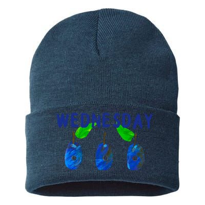 Very Hungry Caterpillar Wednesday Fruit Birthday Caterpillar Sustainable Knit Beanie