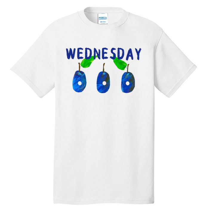 Very Hungry Caterpillar Wednesday Fruit Birthday Caterpillar Tall T-Shirt