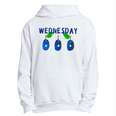 Very Hungry Caterpillar Wednesday Fruit Birthday Caterpillar Urban Pullover Hoodie