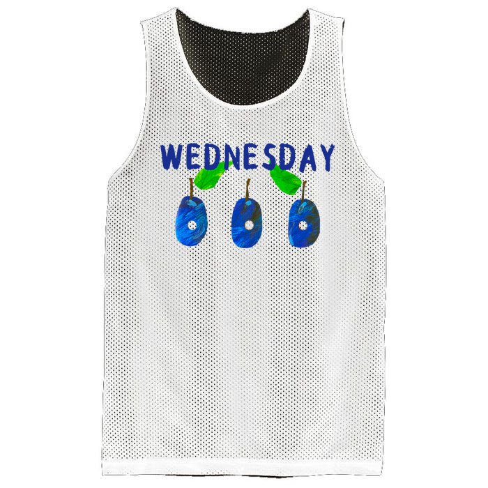 Very Hungry Caterpillar Wednesday Fruit Birthday Caterpillar Mesh Reversible Basketball Jersey Tank