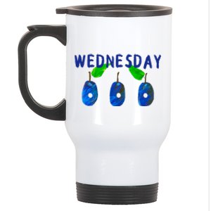 Very Hungry Caterpillar Wednesday Fruit Birthday Caterpillar Stainless Steel Travel Mug