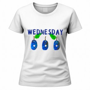 Very Hungry Caterpillar Wednesday Fruit Birthday Caterpillar Women's T-Shirt