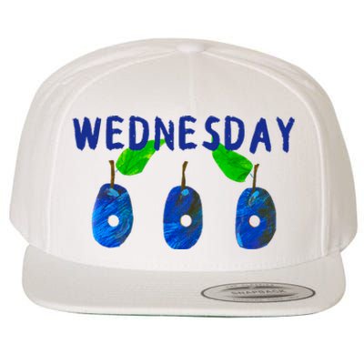 Very Hungry Caterpillar Wednesday Fruit Birthday Caterpillar Wool Snapback Cap