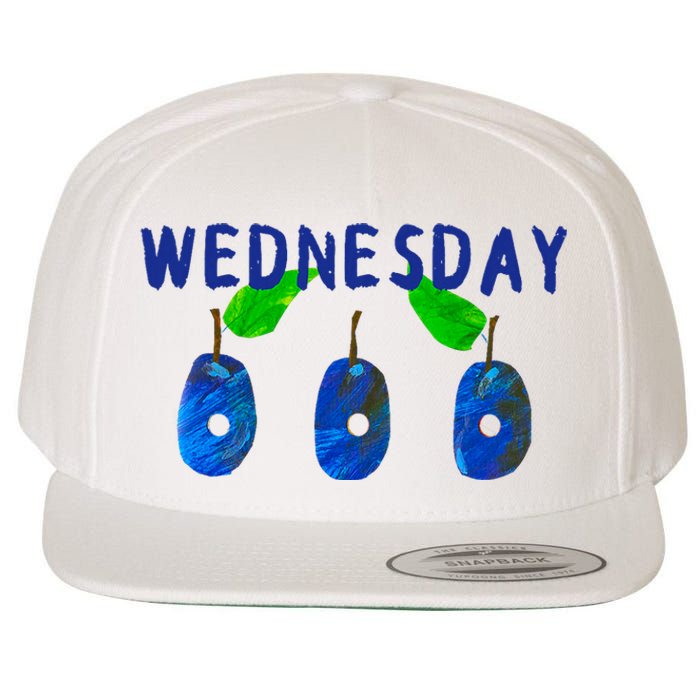 Very Hungry Caterpillar Wednesday Fruit Birthday Caterpillar Wool Snapback Cap