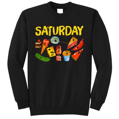 Very Hungry Caterpillar Saturday Fruits Birthday Teacher Sweatshirt