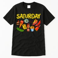 Very Hungry Caterpillar Saturday Fruits Birthday Teacher Tall T-Shirt