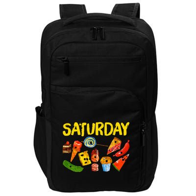 Very Hungry Caterpillar Saturday Fruits Birthday Teacher Impact Tech Backpack