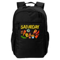 Very Hungry Caterpillar Saturday Fruits Birthday Teacher Daily Commute Backpack