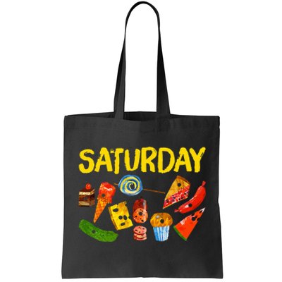 Very Hungry Caterpillar Saturday Fruits Birthday Teacher Tote Bag