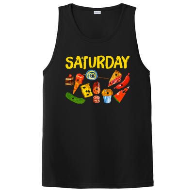 Very Hungry Caterpillar Saturday Fruits Birthday Teacher PosiCharge Competitor Tank