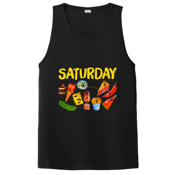 Very Hungry Caterpillar Saturday Fruits Birthday Teacher PosiCharge Competitor Tank