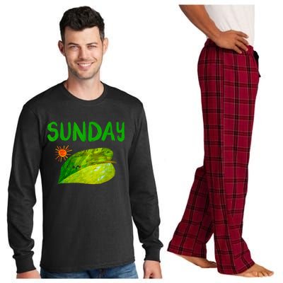 Very Hungry Caterpillar Sunday Fruits Birthday Caterpillar Long Sleeve Pajama Set