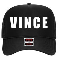 Vince Hilarious Color Of Money 80s Nerd Geek Graphic Trucker Hat