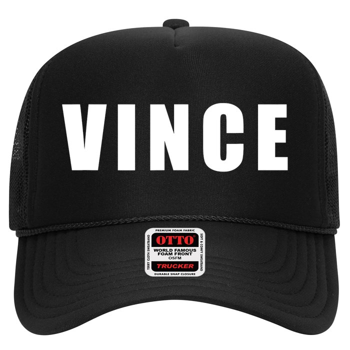 Vince Hilarious Color Of Money 80s Nerd Geek Graphic Trucker Hat