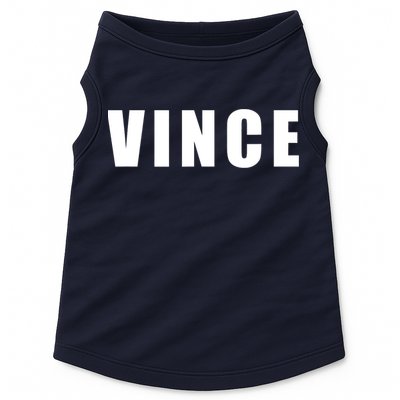 Vince Hilarious Color Of Money 80s Nerd Geek Graphic Doggie Tank