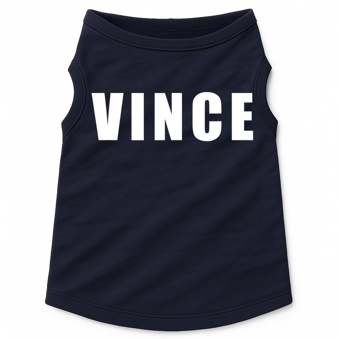 Vince Hilarious Color Of Money 80s Nerd Geek Graphic Doggie Tank