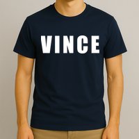 Vince Hilarious Color Of Money 80s Nerd Geek Graphic T-Shirt