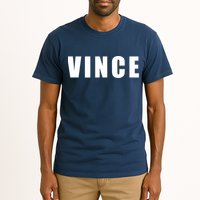 Vince Hilarious Color Of Money 80s Nerd Geek Graphic Tall T-Shirt