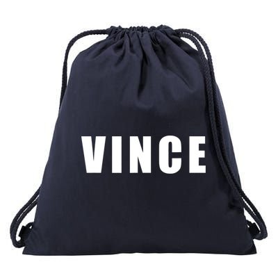 Vince Hilarious Color Of Money 80s Nerd Geek Graphic Drawstring Bag