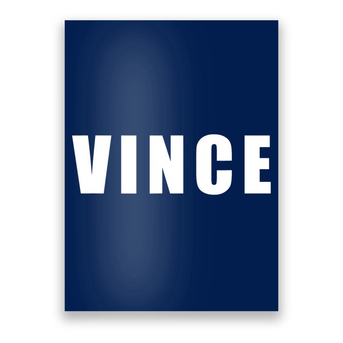 Vince Hilarious Color Of Money 80s Nerd Geek Graphic Poster