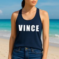 Vince Hilarious Color Of Money 80s Nerd Geek Graphic Womens Tank Top