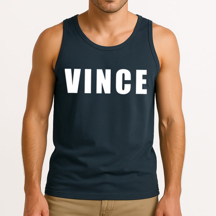 Vince Hilarious Color Of Money 80s Nerd Geek Graphic Tank Top