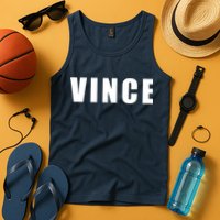 Vince Hilarious Color Of Money 80s Nerd Geek Graphic Tank Top