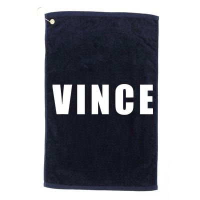 Vince Hilarious Color Of Money 80s Nerd Geek Graphic Golf Towel