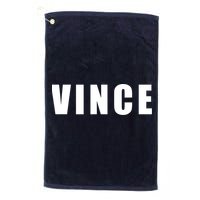 Vince Hilarious Color Of Money 80s Nerd Geek Graphic Golf Towel