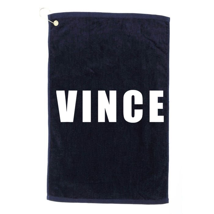 Vince Hilarious Color Of Money 80s Nerd Geek Graphic Golf Towel