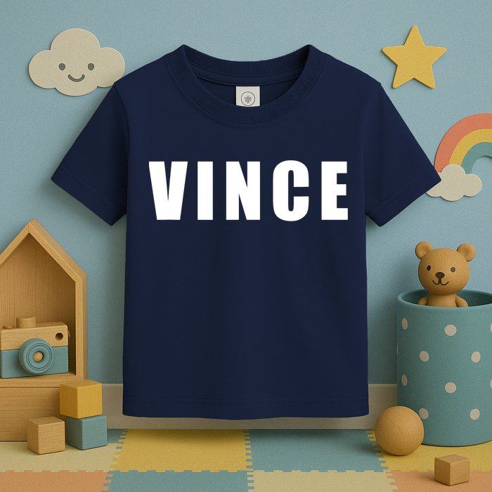 Vince Hilarious Color Of Money 80s Nerd Geek Graphic Toddler T-Shirt