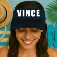 Vince Hilarious Color Of Money 80s Nerd Geek Graphic Visor