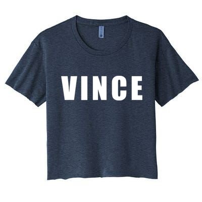 Vince Hilarious Color Of Money 80s Nerd Geek Graphic Crop Top
