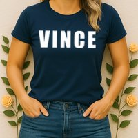 Vince Hilarious Color Of Money 80s Nerd Geek Graphic Womens T-Shirt
