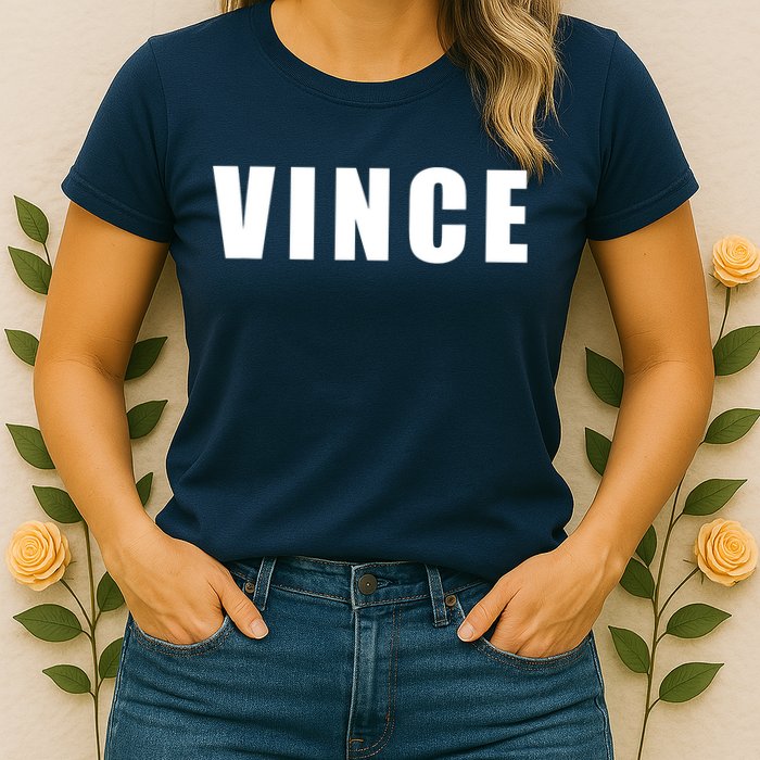 Vince Hilarious Color Of Money 80s Nerd Geek Graphic Womens T-Shirt