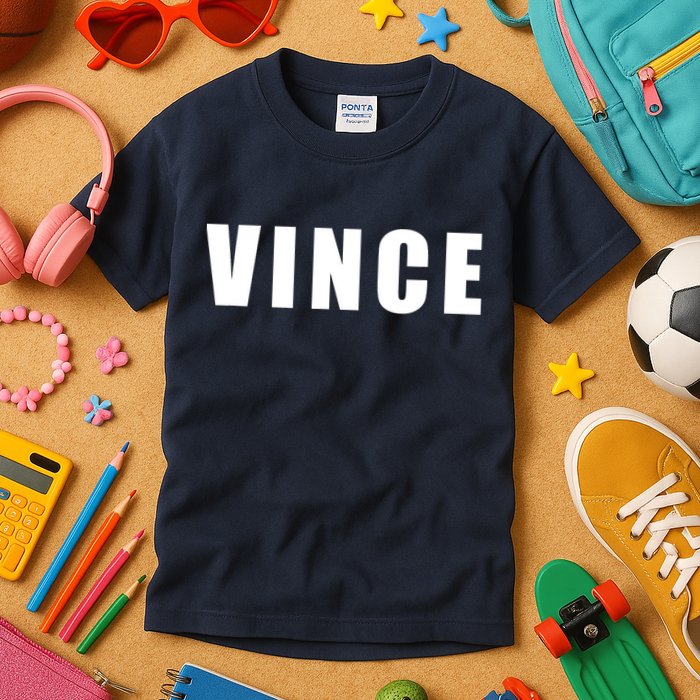 Vince Hilarious Color Of Money 80s Nerd Geek Graphic Kids T-Shirt
