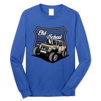 Vintage Hotrod Classic Off Road Old School Off Roader Gift Long Sleeve Shirt