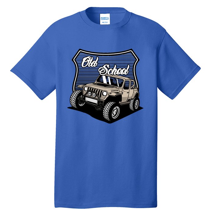 Vintage Hotrod Classic Off Road Old School Off Roader Gift Tall T-Shirt