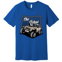 Vintage Hotrod Classic Off Road Old School Off Roader Gift Premium T-Shirt