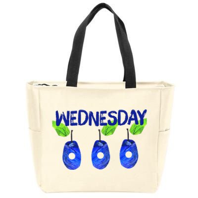 Very Hungry Caterpillar Wednesday Fruits Zip Tote Bag