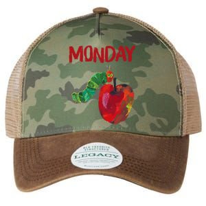 Very Hungry Caterpillar Monday Fruits Birthday Caterpillar Legacy Tie Dye Trucker Hat