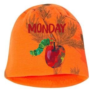 Very Hungry Caterpillar Monday Fruits Birthday Caterpillar Kati - Camo Knit Beanie