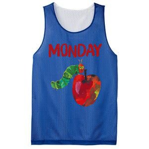 Very Hungry Caterpillar Monday Fruits Birthday Caterpillar Mesh Reversible Basketball Jersey Tank